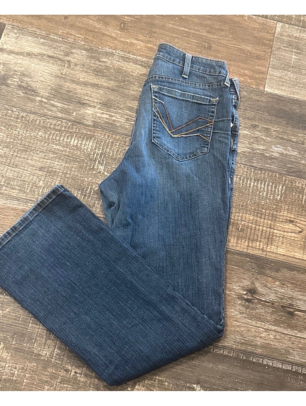 Ariat Real Denim jeans, mid-to-high rise bootcut, size 32 R